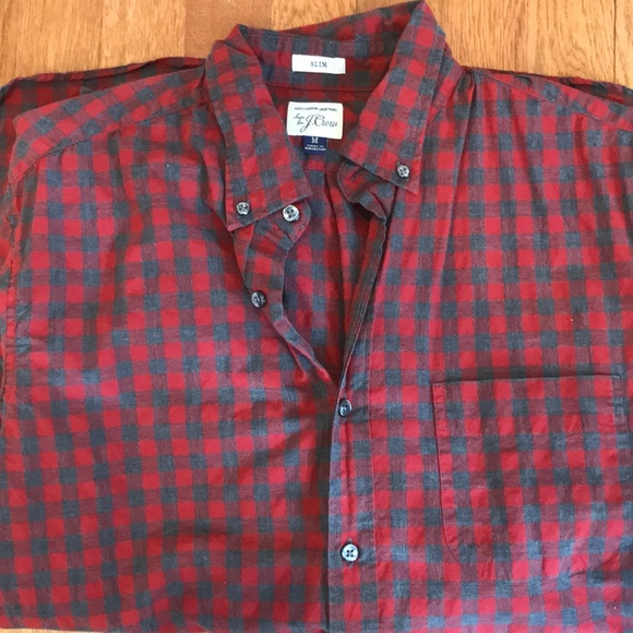 J.Crew Men’s Long Sleeve Button Down - Picture 2 of 3